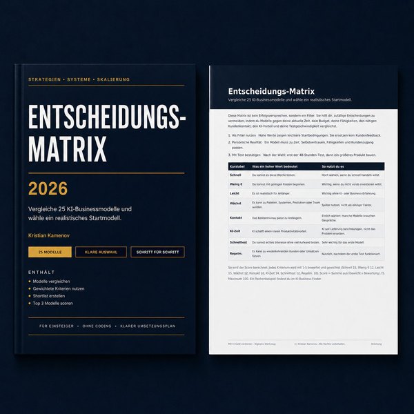 Entscheidungsmatrix