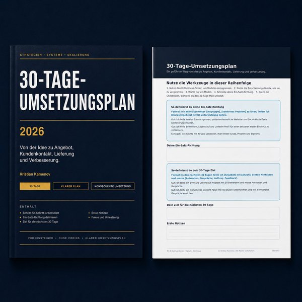 30-Tage-Umsetzungsplan